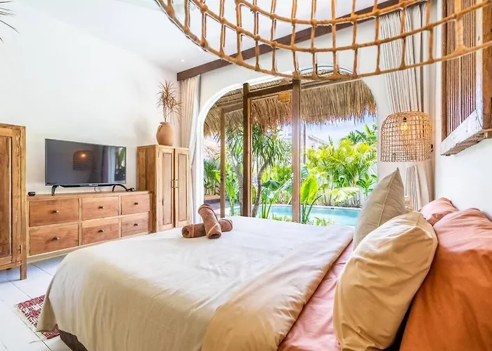 Villa Lilibelle, Balinese 4br With Mezzanine Canggu (Bali)